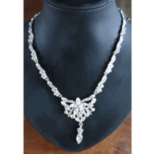 Collier bezet Swarovski  Kristal